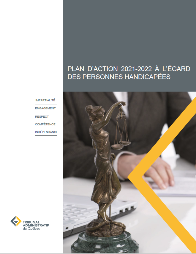 Première page du rapport de gestion annuel 2020-2021